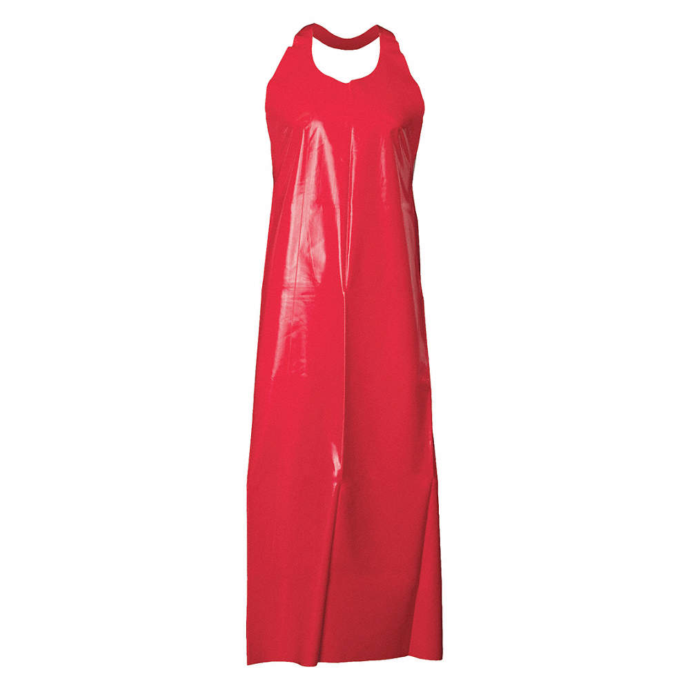 Polyurethane PU Apron Reusable, 6 mil, 35"W x 45"H - 24 Aprons/Case