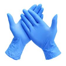 Blue Nitrile Disposable Glove 3.5 mil Powder-Free - 100 / Box