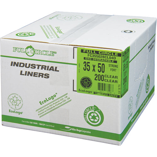 Clear Garbage Bags 35 x 50