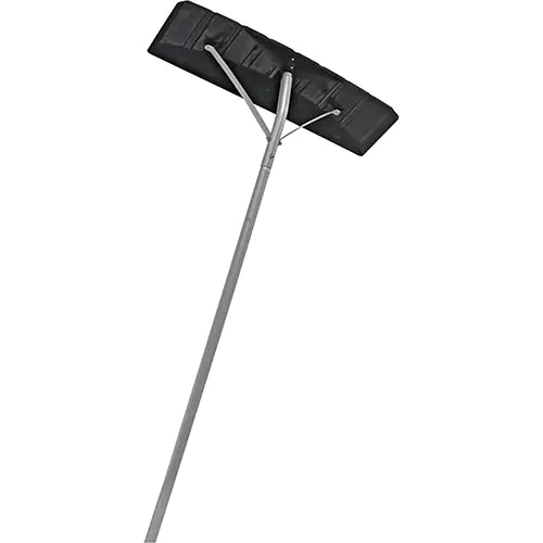 Snow Roof Rake, Telescopic Extension to 61", 24-3/4" Blade, Aluminum - 1 Each