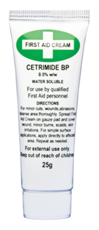 First Aid Cream, Cetrimide, 25 g, Tube - 1 Each