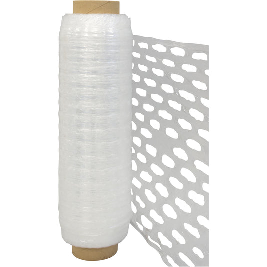 Vented Pallet Wrap (Stretch Film) 17" x 1000' - 1 Roll