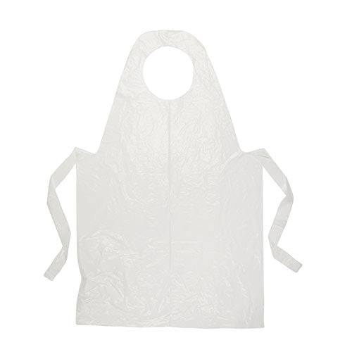 Disposable Poly Apron White - 50 / Bag